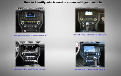 14.4'' Android OS Car Radio Navi BIG Screen 8+128GB For Ford Mustang 2015-2022 - Foto 8 di 14