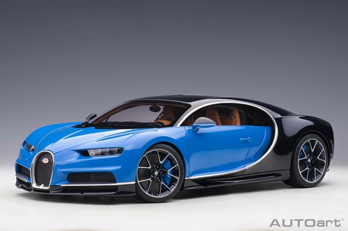Bugatti Chiron Sport Toy Car Maisto Special Edition Diecast Toy Car 1:24 Blue 7" - Picture 11 of 12