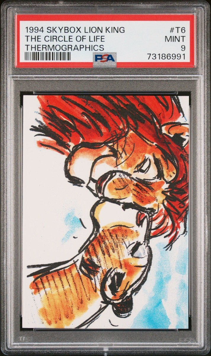 1994 Skybox Lion King Thermographics The Circle of Life #T6 Simba