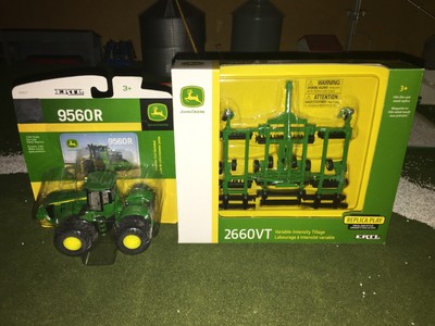 1 64 Ertl John Deere 9560r 4wd Tractor 2660vt Variable Intensity Tillage Ebay
