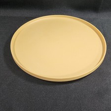 Vintage Rubbermaid Plastic Lazy Susan 10 1/2" 2709-14 Harvest Gold