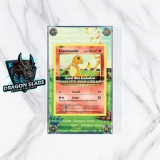Pokemon Charmander Base Set Extended Artwork Display Case