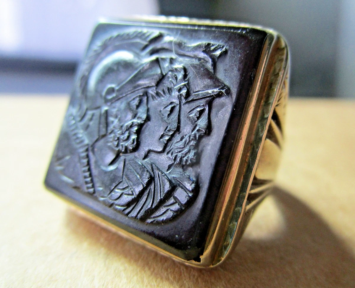 Men's Hematite Rings for sale - eBay