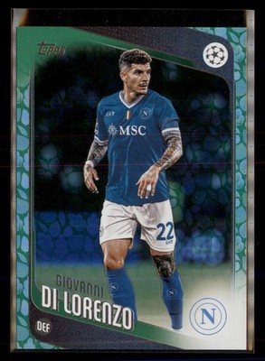 2025-26 Topps UEFA Club Competitions #77 Giovanni Di Lorenzo Spring soc2