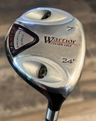 Warrior Custom Golf Fairway 24° 7 Wood Harrison Long Drive Graphite Reg Flex RH