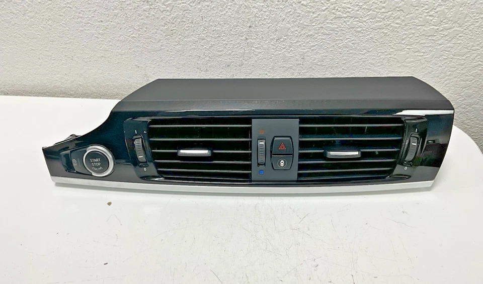 BMW X3 2016 tablero de instrumentos panel de instrumentos rejilla de ventilación de aire central 930340703 OEM Foto 2 de 4