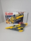 LEGO Star Wars Anakin's Jedi Starfighter 75214 Missing Minifigures But Ship 100%