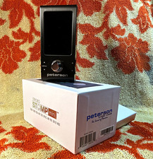 Peterson StroboStomp Mini Strobe Pedal Tuner for Guitar Black Metal SSMMINI