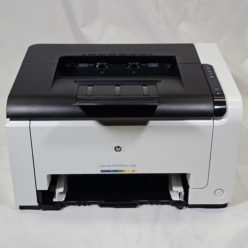 HP LaserJet CP1025nw Wi-Fi Color Laser Printer (No Tray) w/ Cable & Toner 19K pg - 第 2/10 張圖片