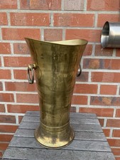 Schirmständer SKS Design Massiv Messing prächtig groß eindrucksvoll Vintage