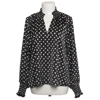Neo Noir, Bluse, Größe: 36, STONE FADING INK BLOUSE, Schwarz/Weiß #vaH