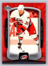 2005 Upper Deck Rookie Update #18 Doug Weight Carolina Hurricanes