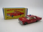 VINTAGE BOXED LESNEY MATCHBOX SERIES FORD GALAXIE FIRE CHIEF CAR # 59 NO RESERVE