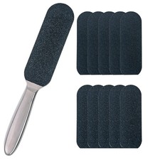 1 Pcs Professional Pedicure Foot File and Callus 1 Count Pack of 1 , Silver