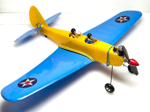 COX Thimble Drome PT-19 Flight Trainer .049 Gas Powered Contol Line Airplane