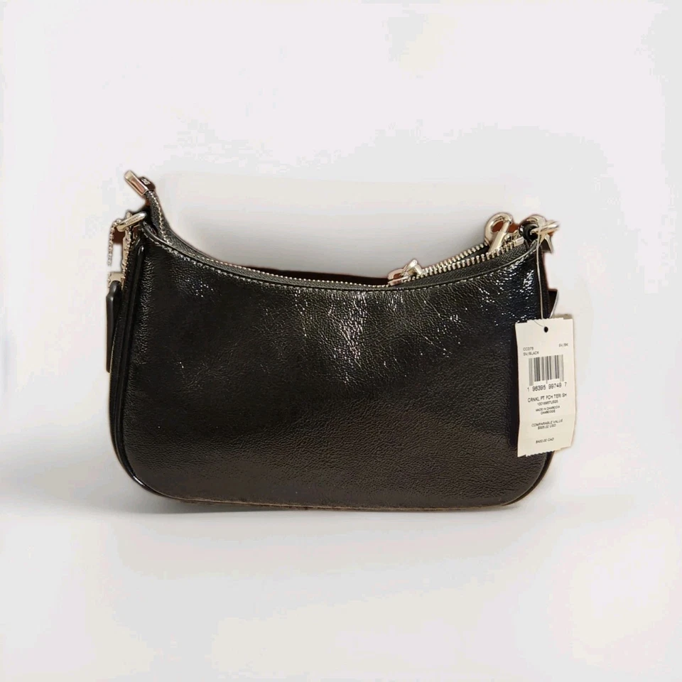 Bolso Bandolera/Hombro Coach Teri en Paja/Dorado/Negro CBI17 NUEVO CON ETIQUETAS Foto 3 de 4