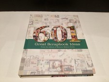 601 Great Scrapbook Ideas by Memory Makers Books Staff Hardcover VG Condition