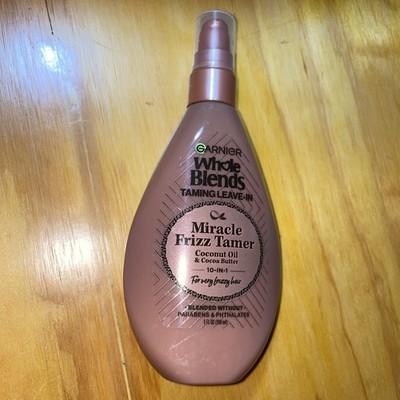 Garnier Whole Blends Taming Leave-In Miracle Frizz Tamer Coconut & Cocoa 5 fl oz