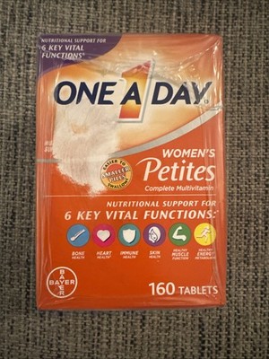 One A Day Women s Petites Multivitamin,Supplement with Vitamin A, C, D, E and Zi