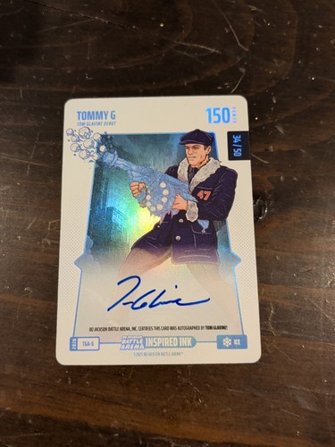 Bo Jackson Battle Arena Griffey #TGA-6 Tommy G Tom Glavine AUTO ICE /50