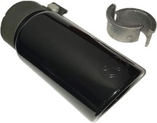 Genuine Toyota 2005-2023 Tacoma Black Chrome Exhaust Tip
