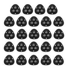 24 PCS Black Self Adhesive Caster Wheels 360 Rotation Mini Furniture Rollers
