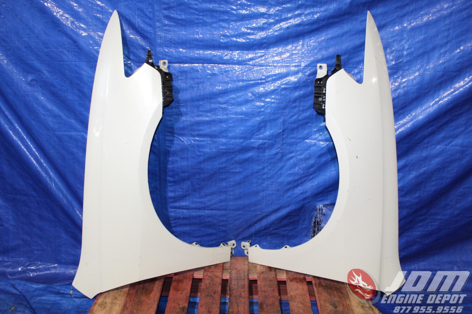 04 07 HONDA ACCORD EURO R CL7 ACURA TSX WHITE FENDERS PICKUP ONLY #2 JDM K24A