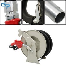 Fuel Hose Reel Retractable Diesel Hose Reel 1" x 50' Automatic Refueling Gun