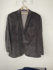 Saddlebred Mens Blazer 52 Brown Corduroy Spor...