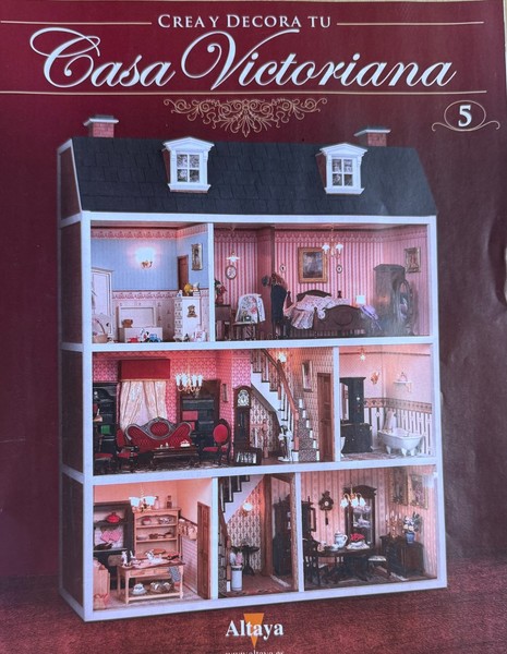 Casa victoriana Altaya colección por fascículos completa.