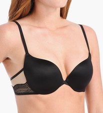 Maidenform DM9900S Love The Lift Push Up  In Satin and Lace Demi Bra
