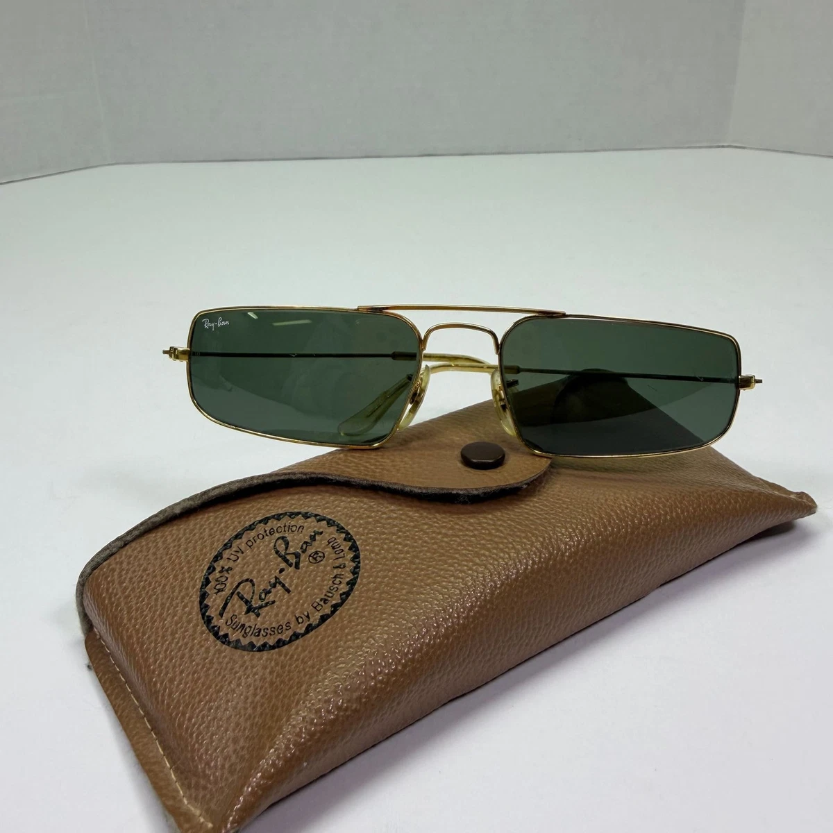 Ray-Ban Traditional サングラスヴィンテージ Ray-Ban Rectangular Vintage Sunglasses for sale | eBay