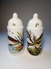 Portmeirion Birds Of Britain Salt & Pepper Pots Shakers