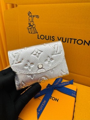 LOUIS Silver Monogram Empreinte Rosalie Purse