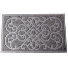 Cat Litter Box Mat, Thick Kitty Litter Trapping Mat, Durable,Waterproof Wash...