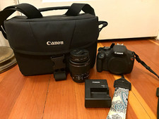 Canon EOS Rebel T5 18MP Digital SLR w/ EF-S 18-55mm Lens Camera Bag manual