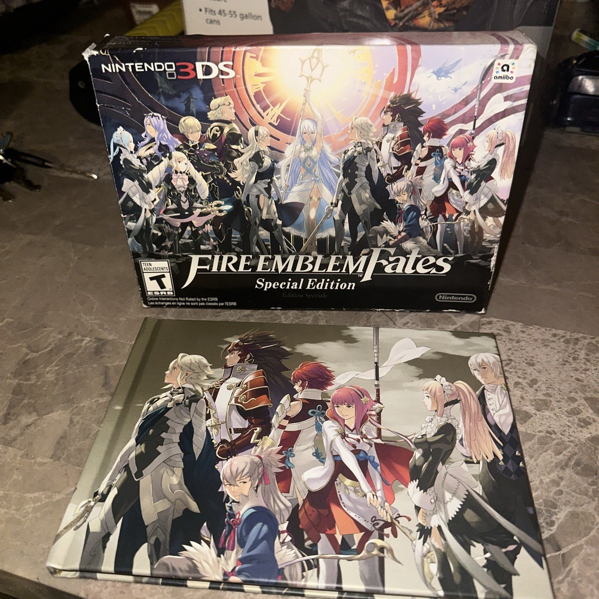 Fire Emblem Fates Special Edition Box Case And Book Only | eBay