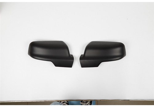 Matte Black ABS Side Door Rearview Mirror Cap Cover for Dodge Ram 1500 2018-2024 - Picture 9 of 13