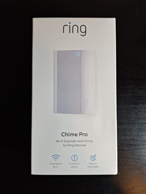 Ring Chime Pro Wifi Extender and Chime for Ring Devices