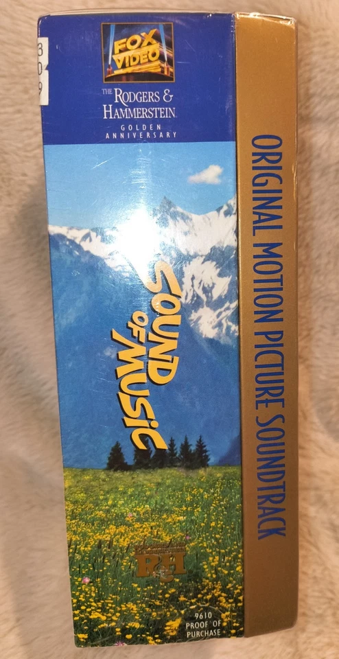 RARE SEALED w BACK Watermarks The Sound of Music VHS BOX SET & *RARE* Cassette - Image 3 of 4