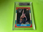 Kurt Rambis Lakers 1986 Fleer NBA Signed Auto Card Beckett BAS COA
