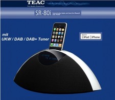 TEAC SR-80iDAB Schwarz - Radio für iPhone® mit UKW/DAB/DAB+ | Aussteller wie neu