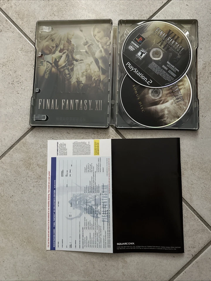 Final Fantasy XII: Collector's Edition Sony Playstation 2 - Retrogame - Ntsc Usa - Immagine 4 di 4