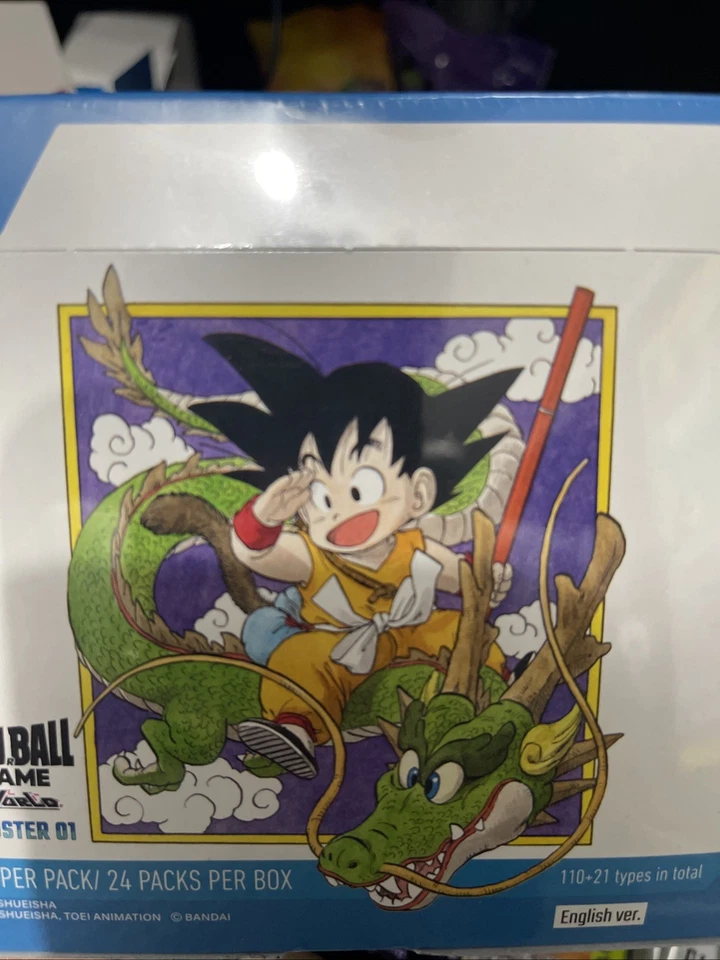 Dragon Ball Fusion World Card Game Manga Booster SB01 Booster Pack Englisch🐉