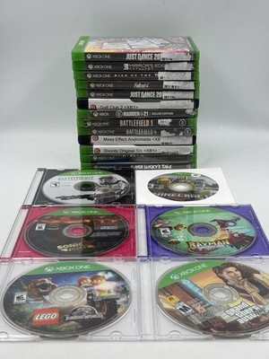 Lot Of 19 XBOX One XBOX 1 Games As Is Untested For Parts No Manuals Disc Only