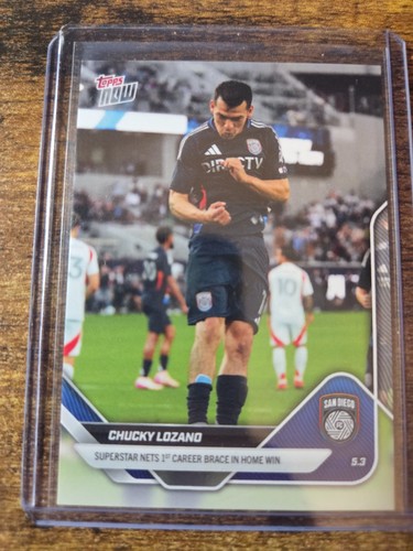 Chucky Lozano - 2025 MLS Topps NOW® - Card 35 - PR: 418