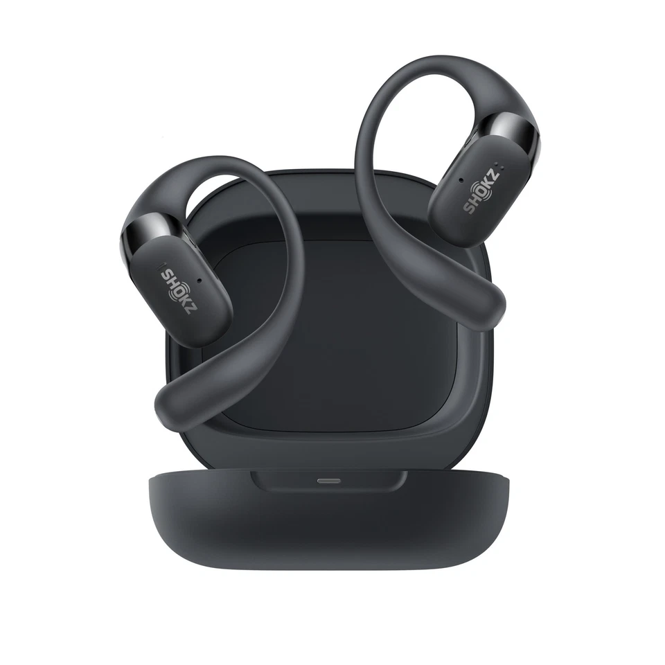 Shokz OpenFit 2+ Headset Schwarz IP55 Open-Ear Bluetooth A2DP AVRCP HFP TWS