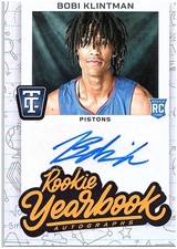 2024-25 Panini TC #RYA-BOB Bobi Klintman Rookie Yearbook Autographs