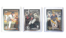 2024 Topps Chrome Reese Olson Eloy Jimenez White Sox William Contreras Brewers