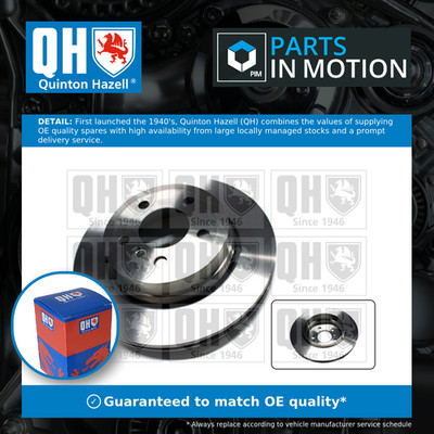 2x Brake Discs Pair Vented fits BMW X3 E83 2.5 Rear 04 to 10 320mm Set QH New